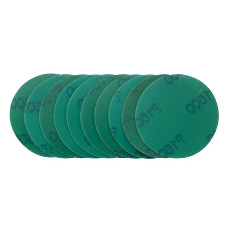 Draper SDWOD75 Wet and Dry Sanding Discs with Hook and Loop, 75mm, 1500 Grit (Pack of 10) - (08111) - DR-08111 - Draper - Trade Counter Direct