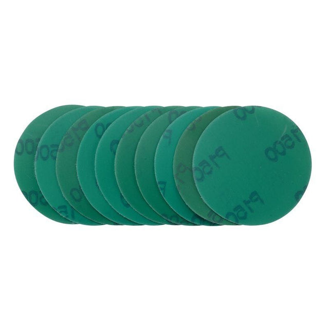 Draper SDWOD75 Wet and Dry Sanding Discs with Hook and Loop, 75mm, 1500 Grit (Pack of 10) - (08111) - DR-08111 - Draper - Trade Counter Direct