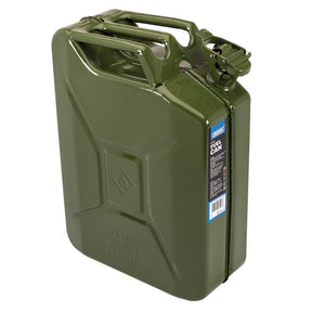 Draper SFC20L - GREEN/C Steel Fuel Can, 20L, Green - DR-07218 - Draper - Trade Counter Direct