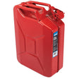 Draper SFC20L - RED/C Steel Fuel Can, 20L, Red - (07568) - DR-07568 - Draper - Trade Counter Direct