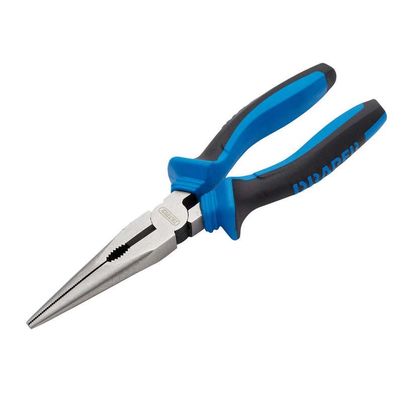 Draper Soft Grip Long Nose Pliers - DR-44143 - Draper - Trade Counter Direct
