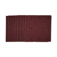 Draper SSA1 1/4 Sanding Sheets with Hook and Loop, 115 x 105mm, 40 Grit (Pack of 10) - (52388) - DR-52388 - Draper - Trade Counter Direct