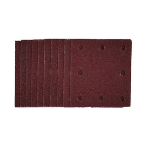 Draper SSA1 1/4 Sanding Sheets with Hook and Loop, 115 x 105mm, 40 Grit (Pack of 10) - (52388) - DR-52388 - Draper - Trade Counter Direct