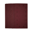 Draper SSA5 1/2 Sanding Sheets with Hook and Loop, 115 x 230mm, 80 Grit (Pack of 10) - (55863) - DR-55863 - Draper - Trade Counter Direct