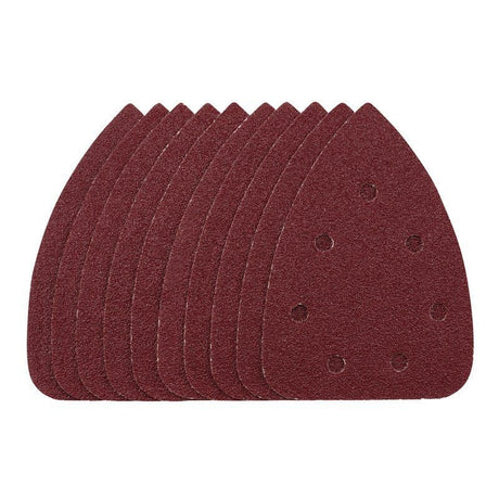 Draper SSD6 Detail Sanding Sheets with Hook and Loop, 140mm, 40 Grit, SSD6 (Pack of 10) - (08611) - DR-08611 - Draper - Trade Counter Direct