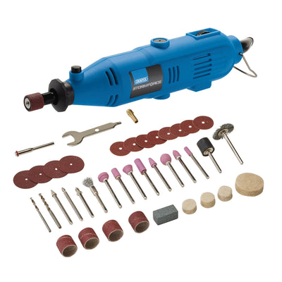 Draper Storm Force® 230V Rotary Multi-Tool Kit, 135W (40 Piece) - DR-98521 - Draper - Trade Counter Direct