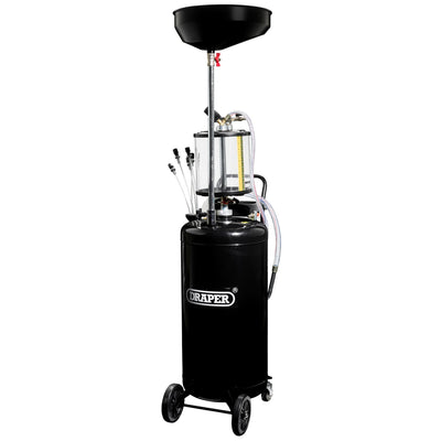 Draper Suction Oil Drainer with Chamber, 90L - DR-13265 - Draper - Trade Counter Direct