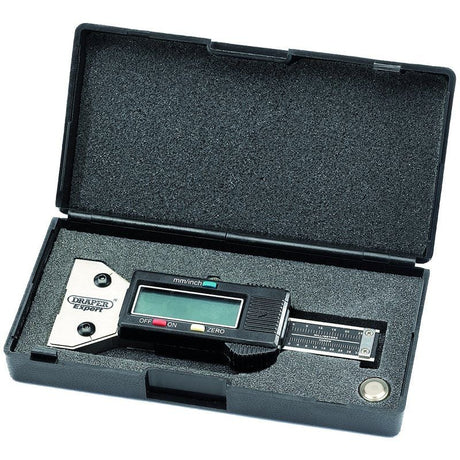 Draper TG2 Digital Tyre Tread Depth Gauge with Stainless Steel Body - (39591) - DR-39591 - Draper - Trade Counter Direct