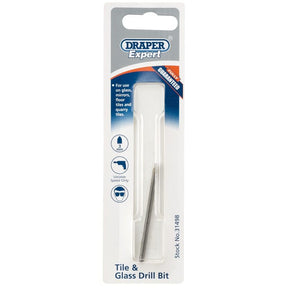 Draper TGD Tile and Glass Drill Bit, 3mm - (31498) - DR-31498 - Draper - Trade Counter Direct