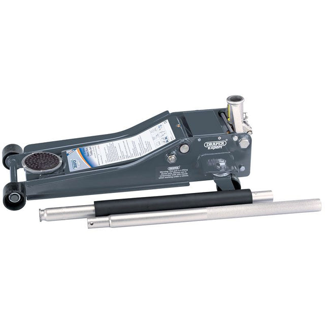 Draper TJ2 - PRO - C Professional Garage Trolley Jacks, 2 Tonne - (31481) - DR-31481 - Draper - Trade Counter Direct