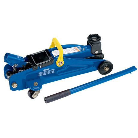 Draper TJ2LD Trolley Jack, 2 tonne - (27634) - DR-27634 - Draper - Trade Counter Direct