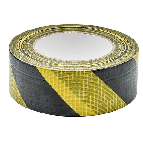 Draper TP - HAZ.48M Hazard Tape, 50m x 48mm - (12616) - DR-12616 - Draper - Trade Counter Direct