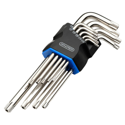 Draper TX-STAR® Long Arm Security Key Set (9 Piece) - DR-12811 - Draper - Trade Counter Direct