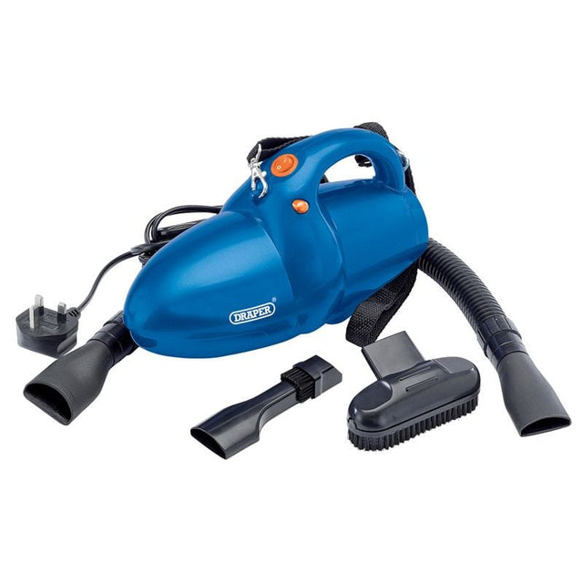 Draper VC600A Hand - Held Vacuum Cleaner, 600W - (24392) - DR-24392 - Draper - Trade Counter Direct