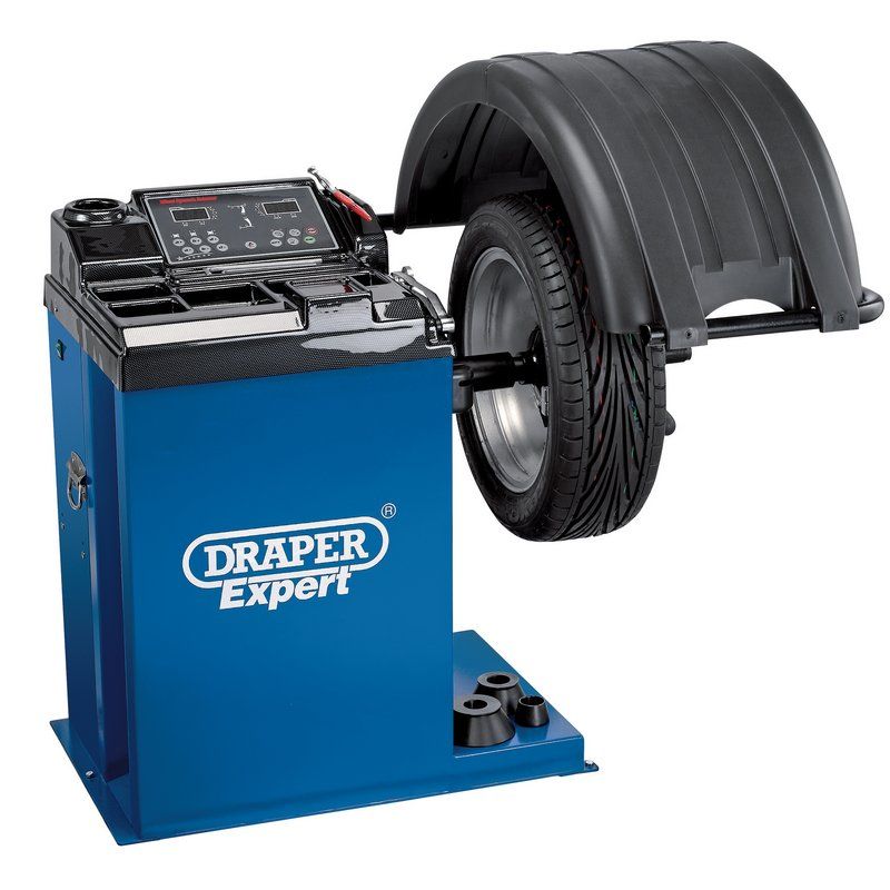 Draper WB200 Semi Automatic Wheel Balancer - DR-91860 - Draper - Trade Counter Direct