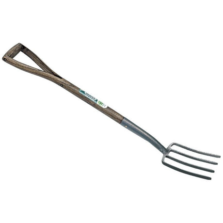 Draper YG/DF Young Gardener Digging Fork with Ash Handle - (20680) - DR-20680 - Draper - Trade Counter Direct