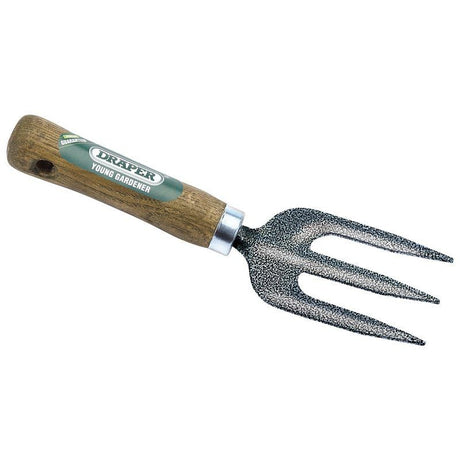 Draper YG/HF Young Gardener Weeding Fork with Ash Handle - (20697) - DR-20697 - Draper - Trade Counter Direct