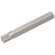 Draper YMH40/SC/B M10 x 75mm Spline 10mm Insert Bit for Mechanic's Bit Sets - (33348) - DR-33348 - Draper - Trade Counter Direct