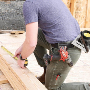 Holstery DriverMaster V2 - Clip-On Tool Holder for Drills, Impact Drivers and Nailers - HLSTR-DRIVER-V2