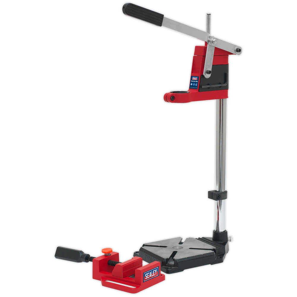 Sealey DS01 Drill Stand with Cast Iron Base 500mm & 65mm Vice