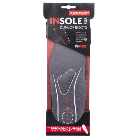 Dunlop Insole Premium With Ergonomic Support - Black (Z920005.47) - 26875-45080-02 - Dunlop - Trade Counter Direct