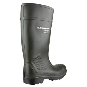 Dunlop Purofort Professional Full Safety Wellington - Green (22212 - 36009) - 22212-36009-04 - Dunlop - Trade Counter Direct