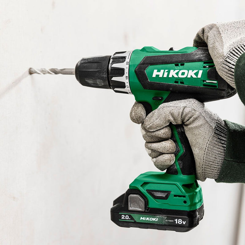 HiKOKI DV18DFXJMZ 18V Combi Drill 2 x 2.0Ah Li-Ion - view 3