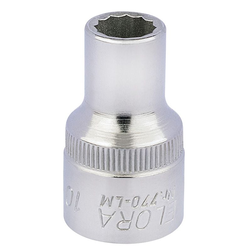 Elora 770 - LM 10 Bi - Hexagon Socket, 1/2" Sq. Dr., 10mm - (24559) - DR-24559 - Draper - Trade Counter Direct