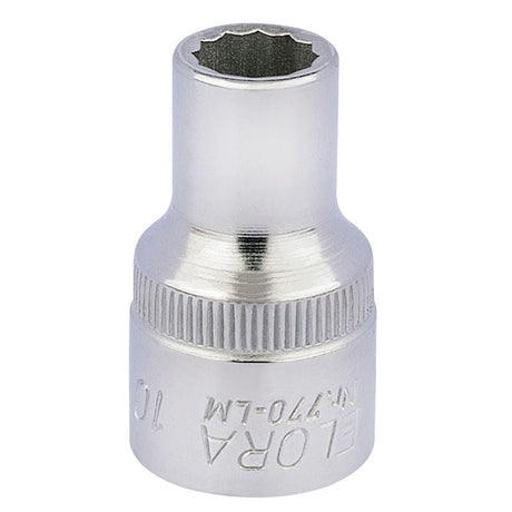 Elora 770 - LM 10 Bi - Hexagon Socket, 1/2" Sq. Dr., 10mm - (24559) - DR-24559 - Draper - Trade Counter Direct