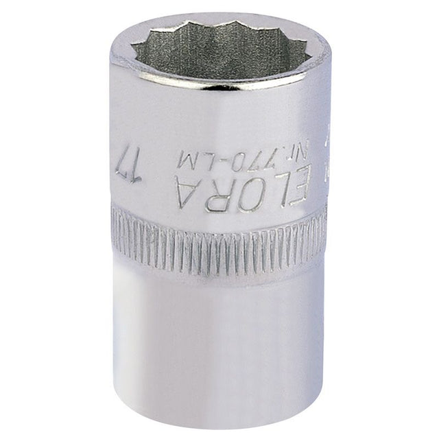 Elora 770 - LM 17 Bi - Hexagon Socket, 1/2" Sq. Dr., 17mm - (24624) - DR-24624 - Draper - Trade Counter Direct