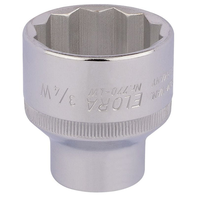 Elora 770 - LW 3/4 Whitworth Bi - Hexagon Socket, 1/2" Sq. Dr., 3/4" - (24898) - DR-24898 - Draper - Trade Counter Direct