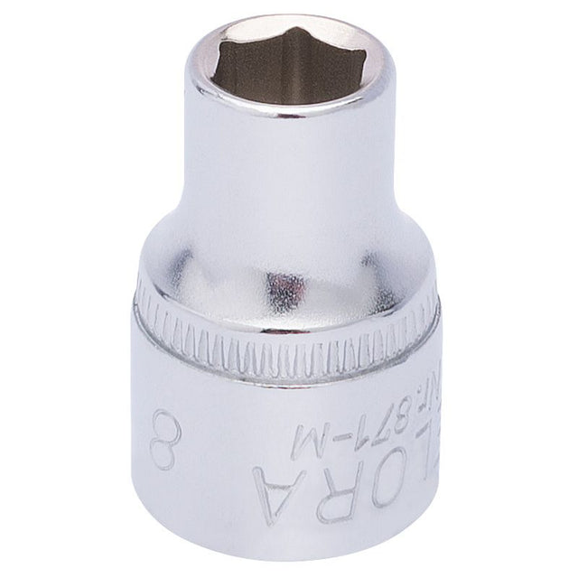Elora 871 - M 8 Hexagon Socket, 3/8" Sq. Dr., 8mm - (25846) - DR-25846 - Draper - Trade Counter Direct