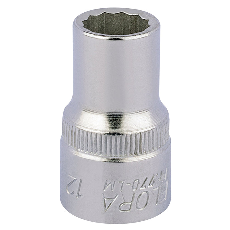 Elora Bi-Hexagon Socket, 1/2" Sq. Dr. - DR-24575 - Elora - Trade Counter Direct