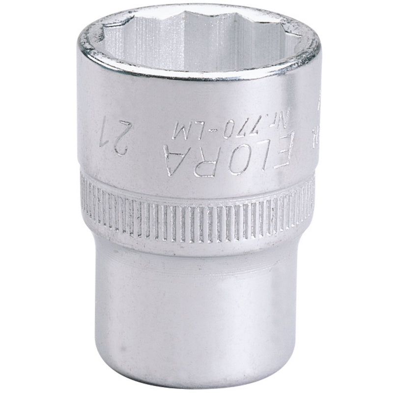 Elora Bi-Hexagon Socket, 1/2" Sq. Dr. - DR-24666 - Elora - Trade Counter Direct