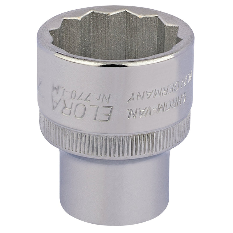 Elora Bi-Hexagon Socket, 1/2" Sq. Dr. - DR-24723 - Elora - Trade Counter Direct