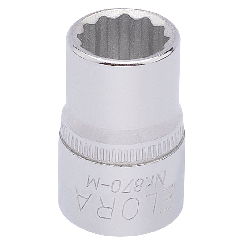 Elora Bi-Hexagon Socket, 3/8" Sq. Dr. - DR-25870 - Elora - Trade Counter Direct
