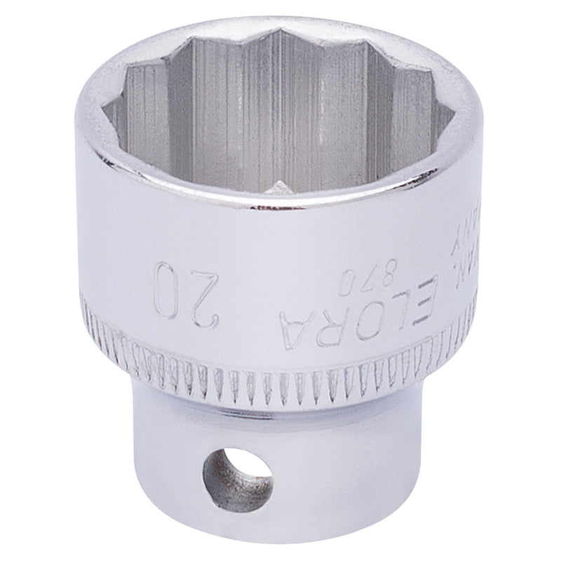 Elora Bi-Hexagon Socket, 3/8" Sq. Dr. - DR-25961 - Elora - Trade Counter Direct