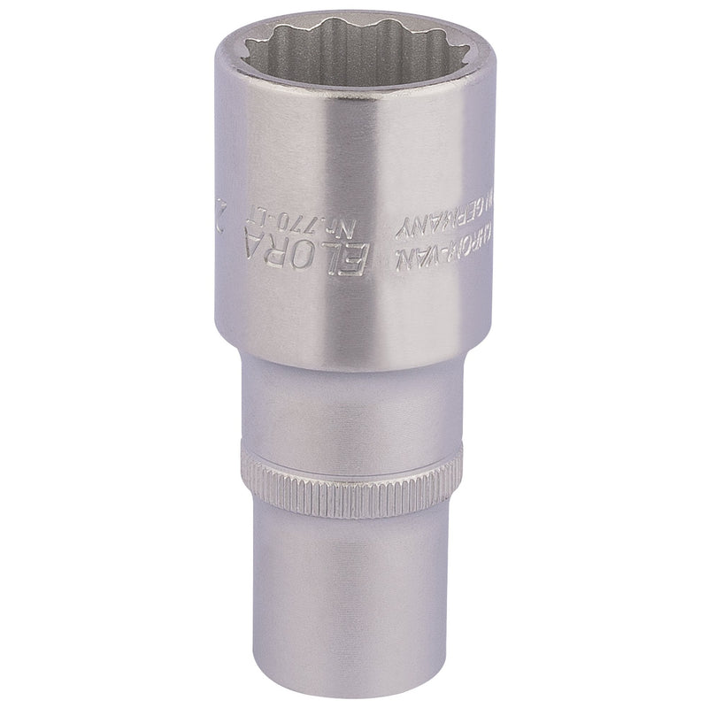 Elora Deep Bi-Hexagon Socket, 1/2" Sq. Dr. - DR-11937 - Elora - Trade Counter Direct