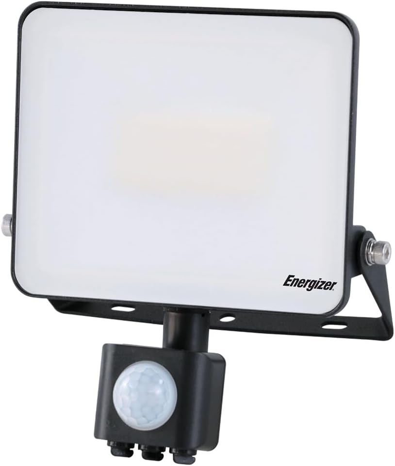 Energizer 30W IP44 LED PIR Floodlight - 2,700 Lumen - 6,000K (Daylight) - S10932 - Energizer - Trade Counter Direct