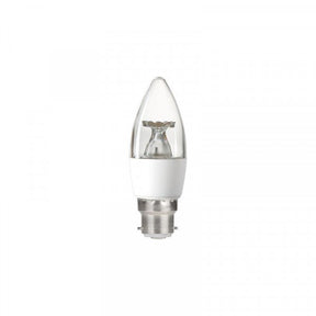 Energizer 3W - 25W LED Clear Candle BC/B22d Non - Dim Light Bulb - S8846 - Energizer - Trade Counter Direct
