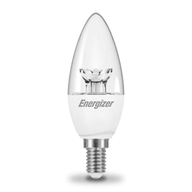 Energizer 3W - 25W LED Clear Candle SES/E14 Non - Dim Light Bulb - S8847 - Energizer - Trade Counter Direct