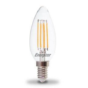 Energizer 4W - 40W LED Candle SES/E14 Filament Non - Dim Light Bulbs - S12869 - Energizer - Trade Counter Direct