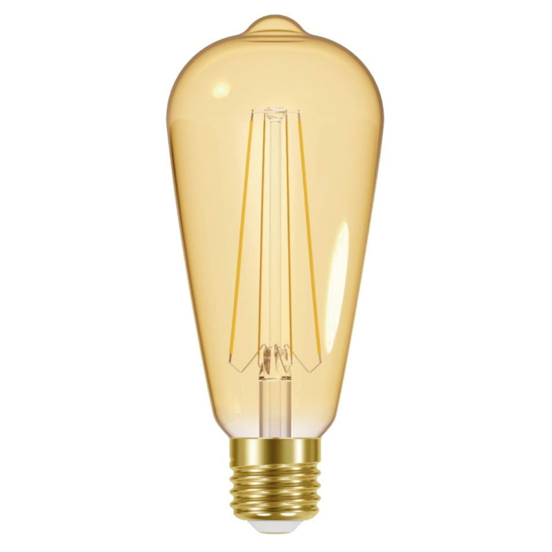 Energizer 5W(40W) LED Squirrel Cage ST64 ES/E27 Filament Non Dim Bulb - S9433 - Energizer - Trade Counter Direct