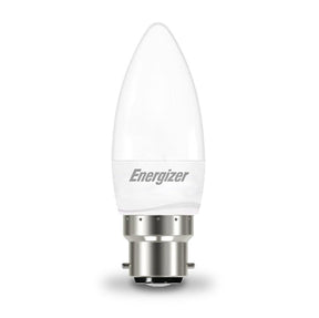 Energizer 6W - 40W LED Candle BC/B22d Non - Dim Daylight Light Bulb - S9416 - Energizer - Trade Counter Direct