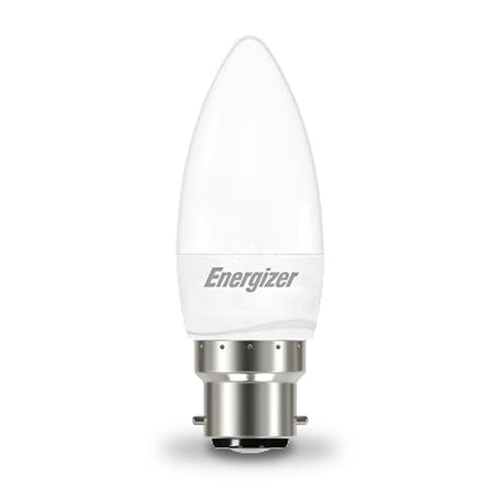 Energizer 6W - 40W LED Candle BC/B22d Non - Dim Daylight Light Bulb - S9416 - Energizer - Trade Counter Direct