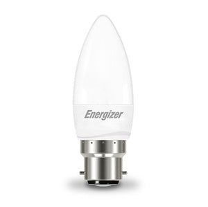 Energizer 6W - 40W LED Candle BC/B22d Non - Dim Daylight Light Bulb - S9416 - Energizer - Trade Counter Direct