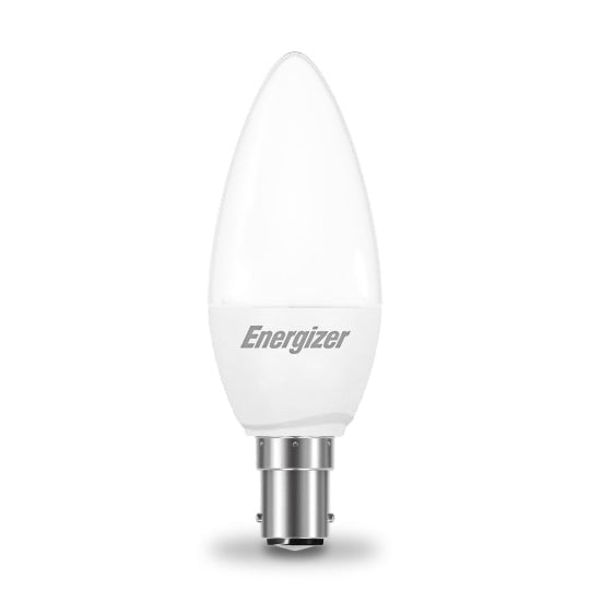 Energizer 6W - 40W LED Candle SBC/B15d Non - Dim Daylight Light Bulb - S13573 - Energizer - Trade Counter Direct