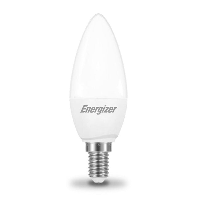 Energizer 6W - 40W Non - Dim LED Candle SES/E14 Warm White Bulb - S8851 - Energizer - Trade Counter Direct