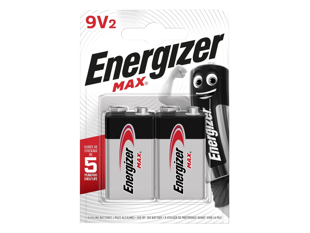 Energizer Battery Packs - 2 x 9V - XMS22BATT9V - XMS22BATT9V - Energizer - Trade Counter Direct