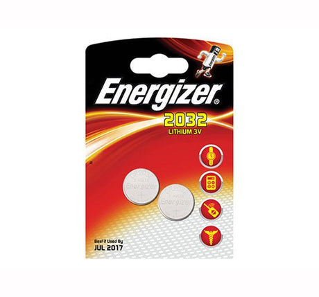 Energizer CR2032 Coin Lithium Batteries - ENG2032B2 - Energizer - Trade Counter Direct
